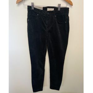 Francescas black corduroy skinny pant